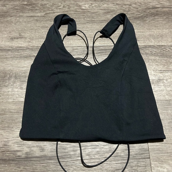 Women’s Free People Movement String Back Crop Top XS - Picture 3 of 3